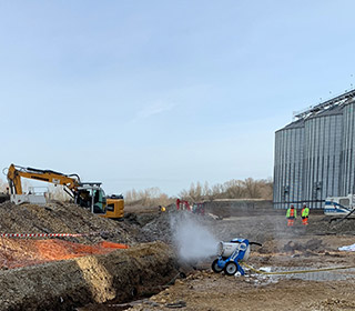 Brumisateur éléctrique de chantier 